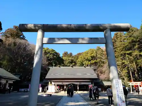 常磐神社の鳥居