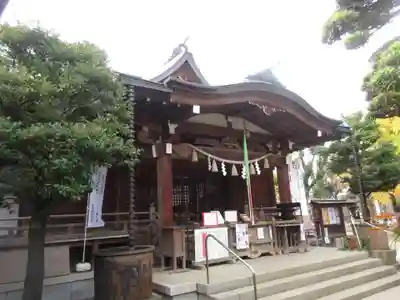 鳩森八幡神社の本殿・本堂