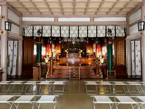 北海道護國神社の本殿・本堂