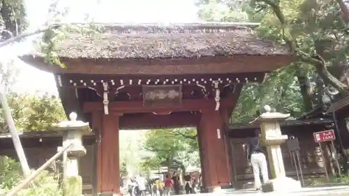 深大寺の山門・神門