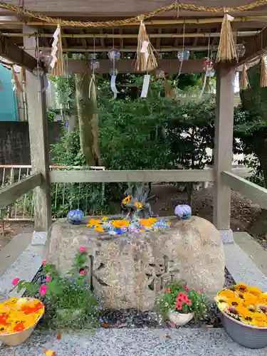 彌都加伎神社の手水舎