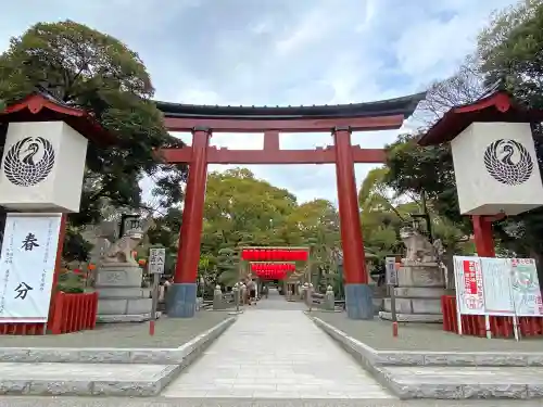 平塚八幡宮の鳥居