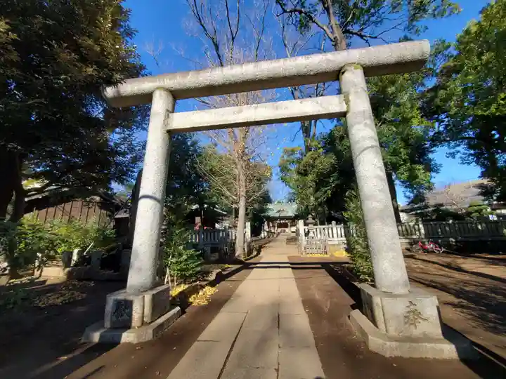 八雲氷川神社の鳥居