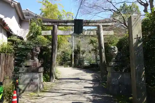 大豊神社の鳥居