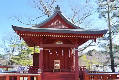 旗上弁財天社の本殿・本堂