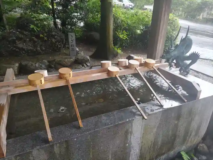 大縣神社の手水舎