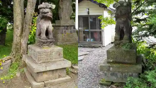 芽生神社の狛犬