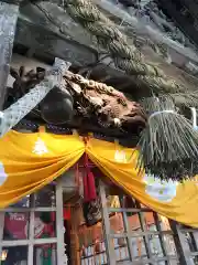 金持神社の本殿