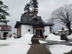 神明神社の本殿