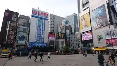 烏森神社の周辺