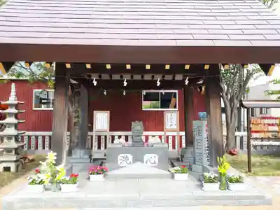 新川皇大神社の手水舎
