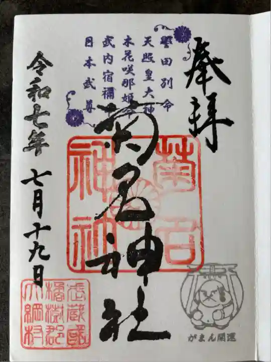 菊名神社(神奈川県)