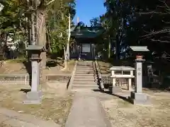 馬島社の山門