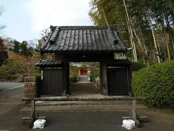 龍散寺の山門・神門