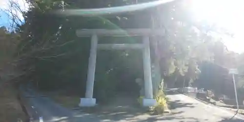 萩日吉神社の鳥居