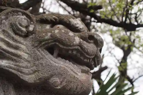 山八幡神社の狛犬