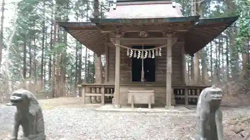 零羊崎神社の本殿