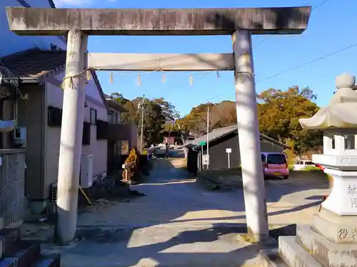 八幡神社（岩滑八幡社）の鳥居