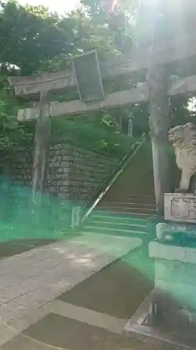 品川神社の鳥居