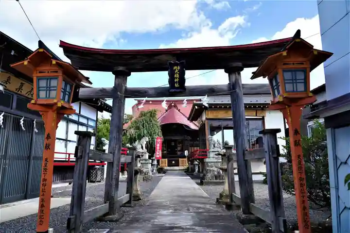 大鏑神社の鳥居