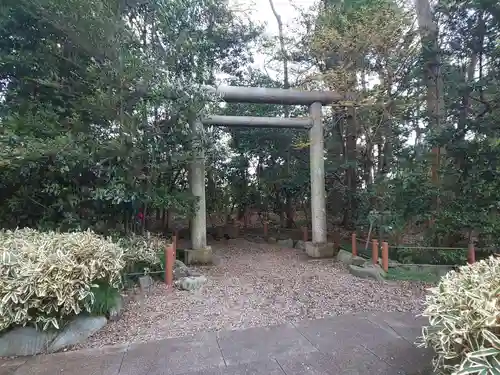 櫻木神社の鳥居