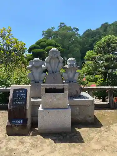 大山寺の像