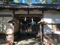 水主神社・樺井月神社・衣縫神社の山門・神門