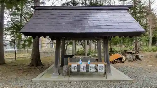 栗沢神社の手水