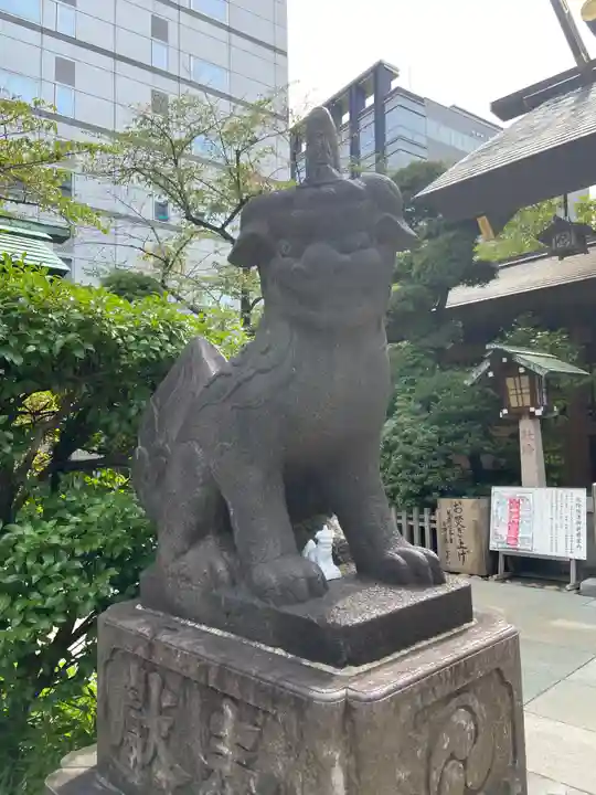 芝大神宮の狛犬