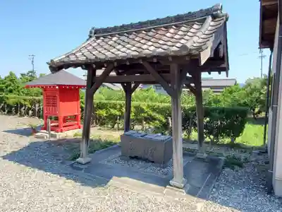 平泉寺の手水舎