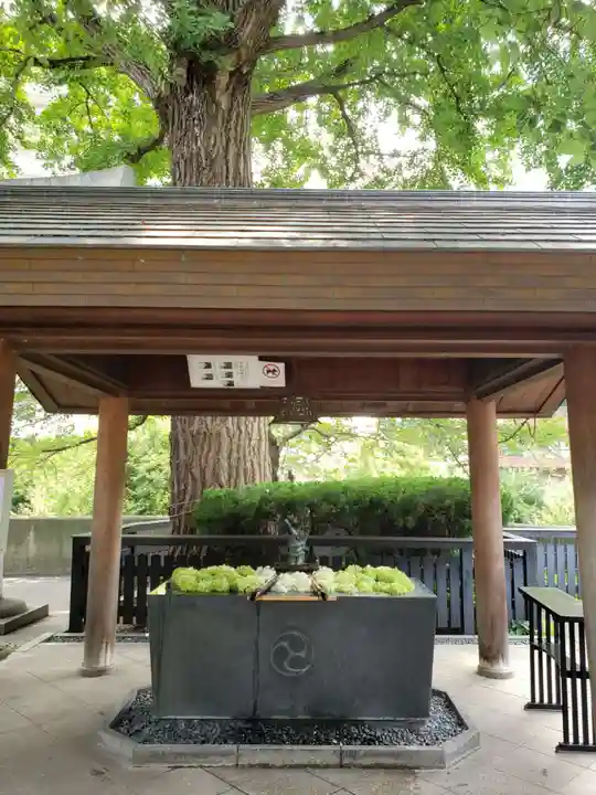 熊野神社の手水舎