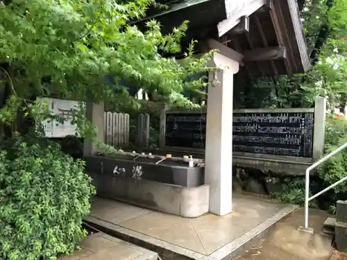 自凝島神社の手水舎