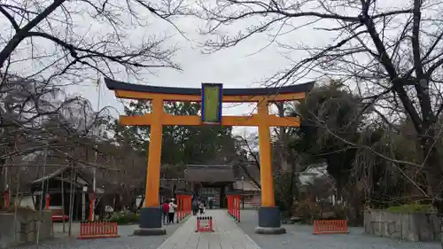 平野神社の鳥居