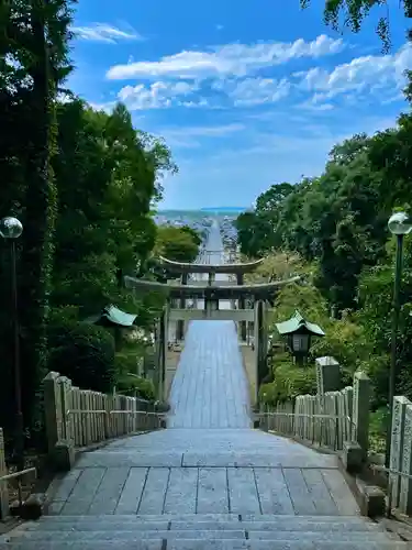 宮地嶽神社の鳥居