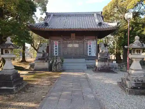 若宮八幡社の本殿・本堂