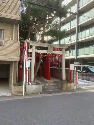 嶋川稲荷社の鳥居