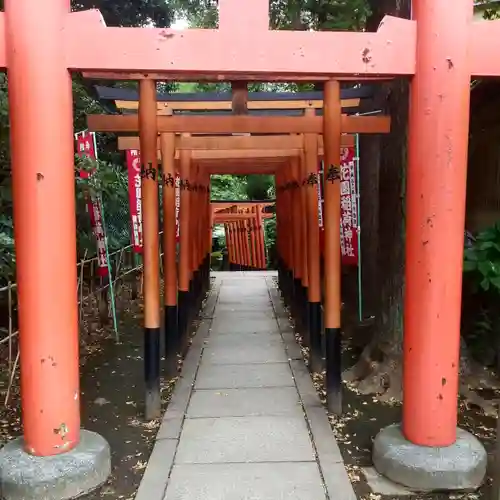 花園稲荷神社の鳥居