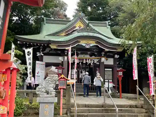 川越八幡宮の本殿・本堂