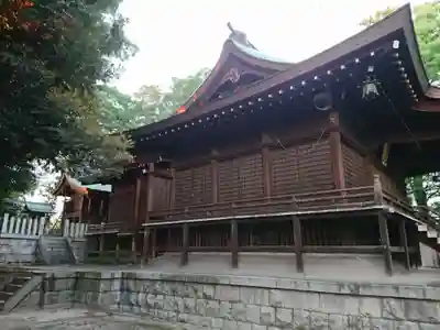 国玉神社・八劔社合殿の本殿・本堂