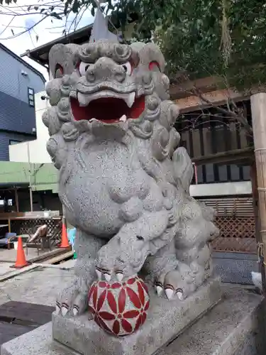 菊名神社の狛犬