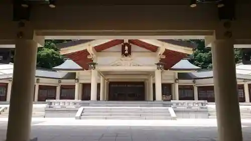 愛知縣護國神社の本殿・本堂