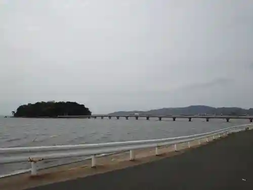 八百富神社の周辺