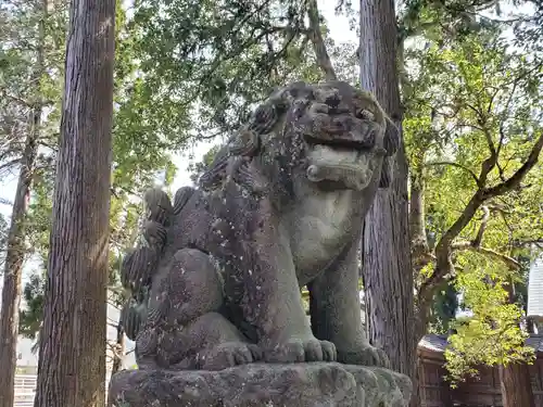 示野神明宮の狛犬