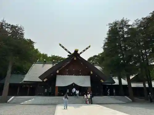 北海道神宮の本殿・本堂