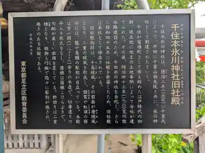 千住本氷川神社(東京都)