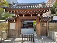 大長寺の山門・神門