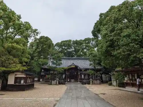 杭全神社の本殿・本堂
