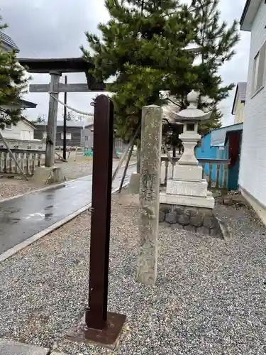 上磯八幡宮の鳥居