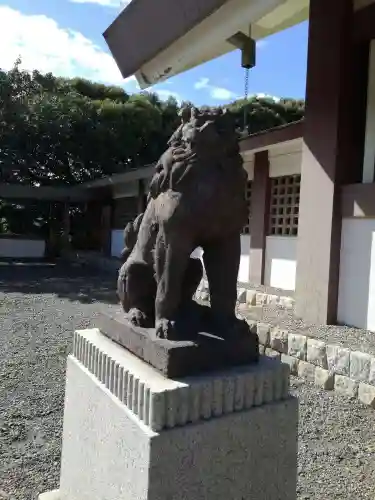 千葉縣護國神社の狛犬