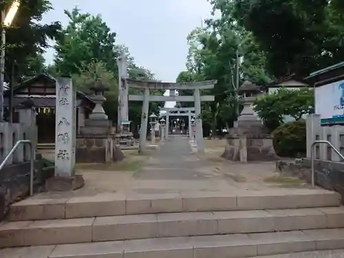 東栄八幡社の鳥居